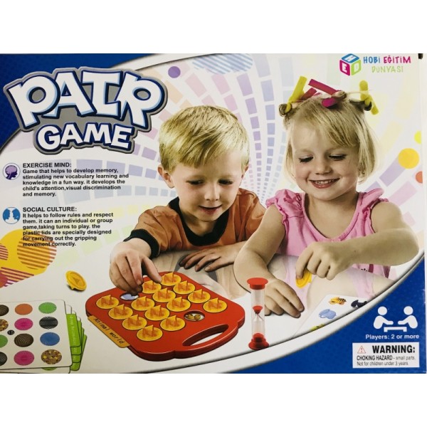 Pair Game Eşini Bul Zeka Hafıza Ve Dikkat Oyunu