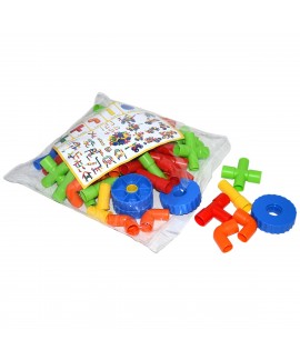 Tekerlekli Boru Lego 72 Parça