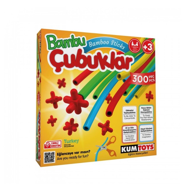 Bambu Çubuklar 300 Parça (KT)