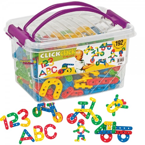 Click Clack Puzzle Lego 192 Parça