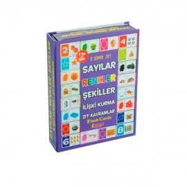  Süper Set Flash Cards