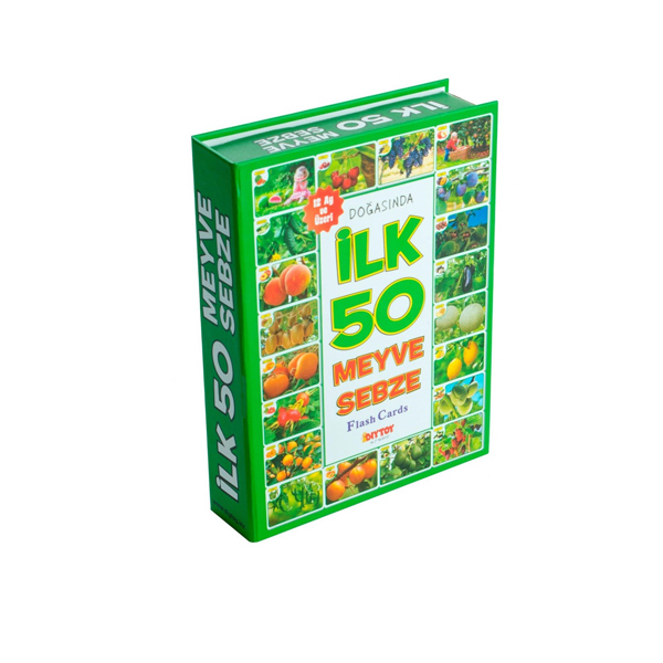 İlk 50 Meyve-Sebze Flash Card
