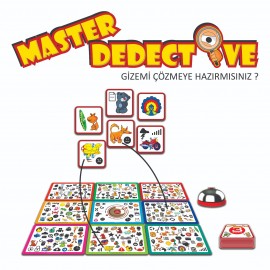 Master Dedektif Dikkat Hız Ve Zeka Oyunu