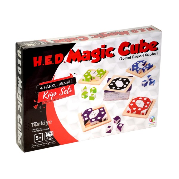 Magic Cube Görsel Beceri Küpleri Oyunu