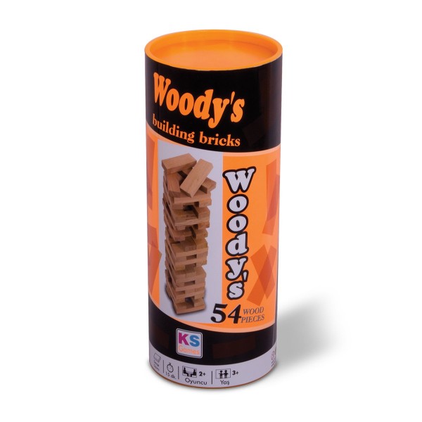 Woody's 54 Parça Ahşap Denge Oyunu