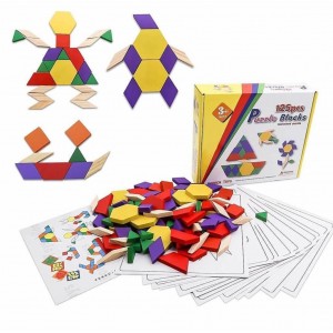 125 Parça Ahşap Tangram
