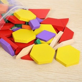 125 Parça Ahşap Tangram