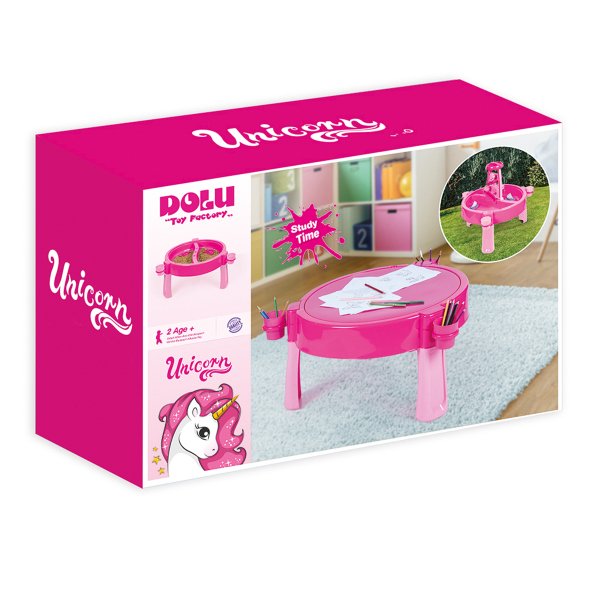Dolu Unicorn Su Ve Kum Aktivite Masası 
